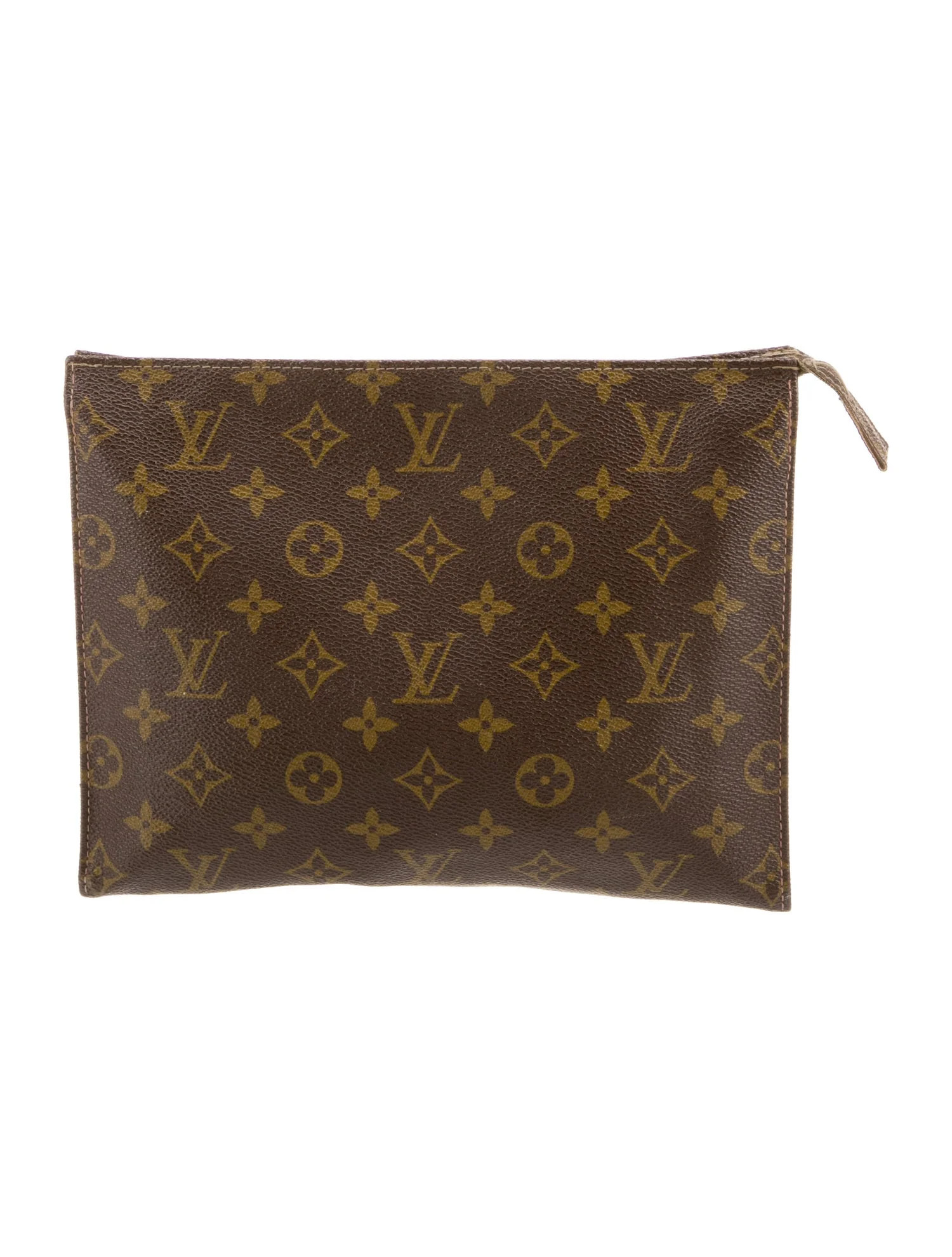 French Company Monogram Toiletry Pouch 26 | The RealReal