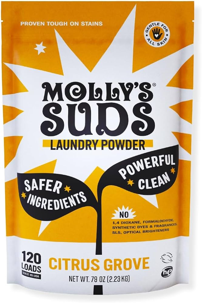 Molly's Suds Original Laundry Detergent Powder | Natural Laundry Detergent for Sensitive Skin | E... | Amazon (CA)