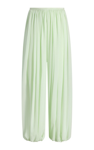 Silk Draped Cocoon Pants | Moda Operandi (Global)