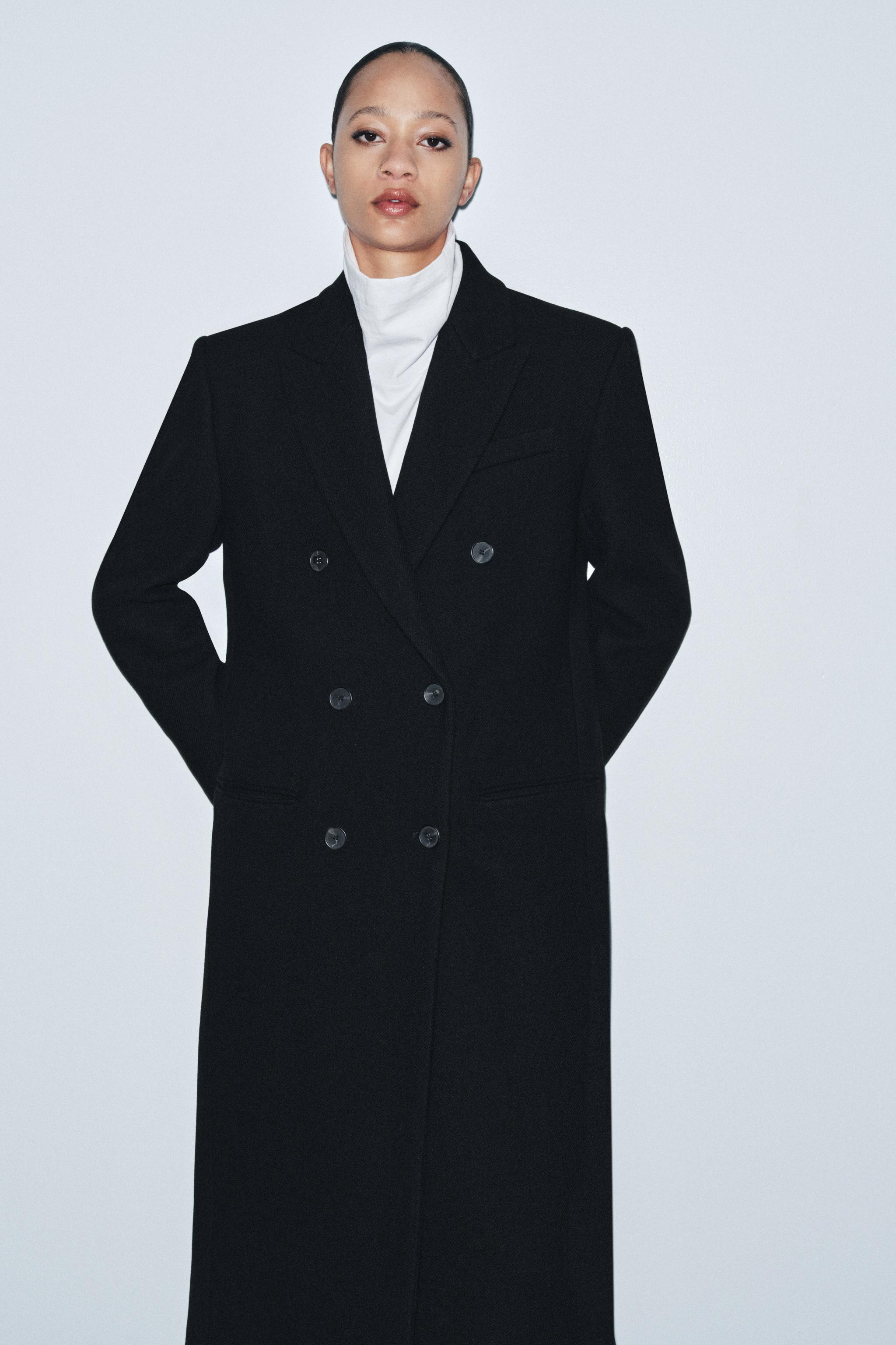 WOOL BLEND COAT ZW COLLECTION LIMITED EDITION | Zara US