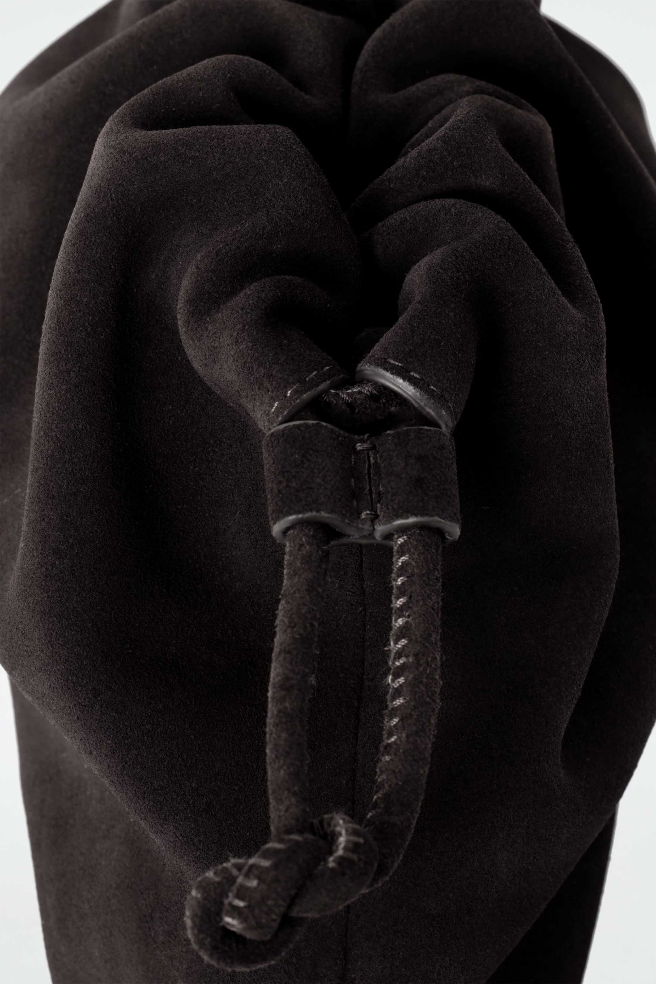 CAVATELLI MINI CLUTCH - SUEDE - BROWN | COS (EU)