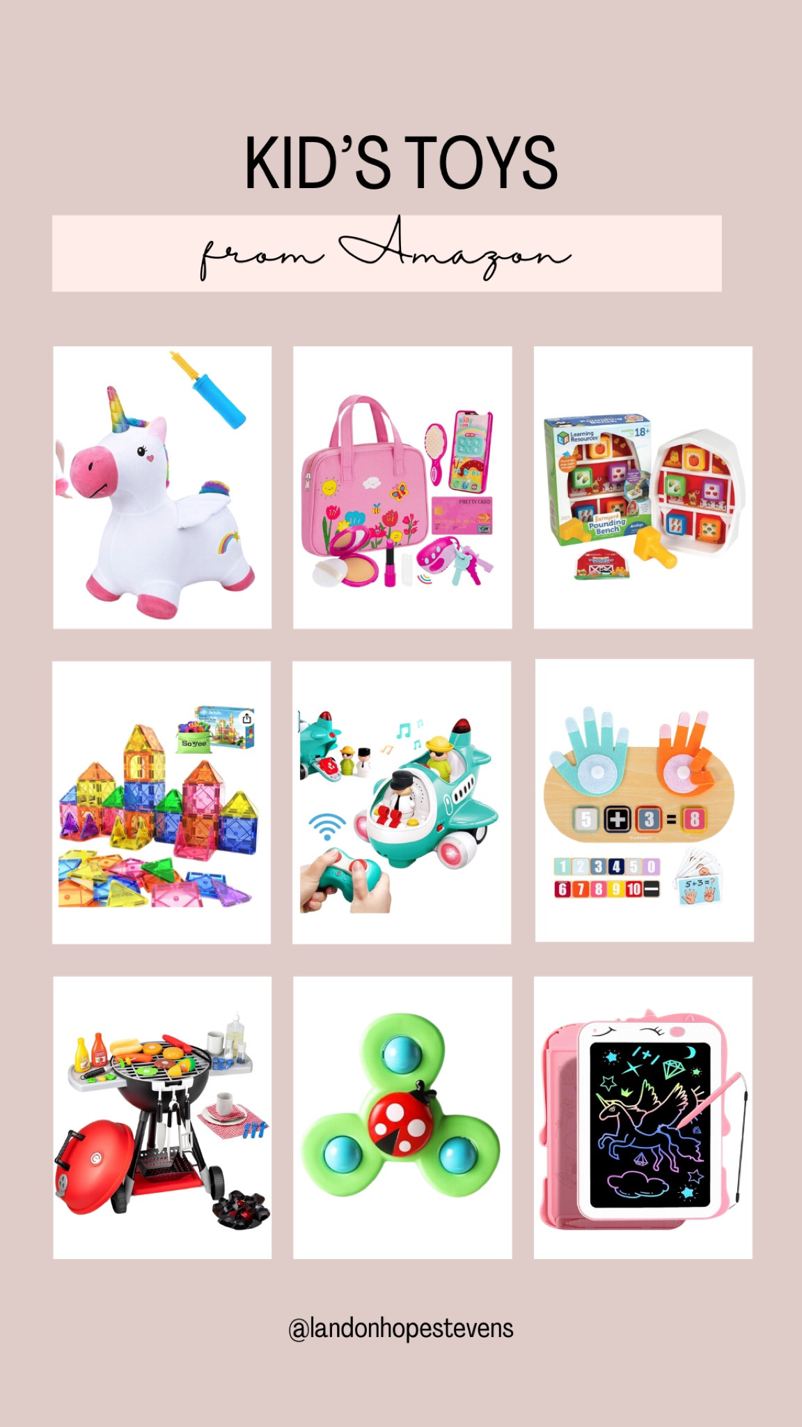 🛒 Stock up on holiday toys! Amazon has early Black Friday deals on must-haves for kids, from unicorn hoppers to learning games. 🎁 Tap to shop! #AmazonDeals #ToysForKids #BlackFridaySavings

#LTKSaleAlert #LTKCyberWeek #LTKKids