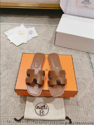 Hermes Oran Brown Sandals Size 38 EU | eBay | eBay US