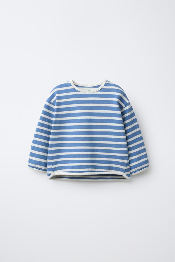 STRIPED RIB T-SHIRT | Zara US