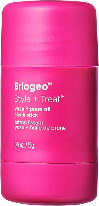 Briogeo Style + Treat Yuzu + Plum Oil Sleek Stick, Vegan Wax Hair Stick, Non-Greasy, Travel-Frien... | Amazon (US)