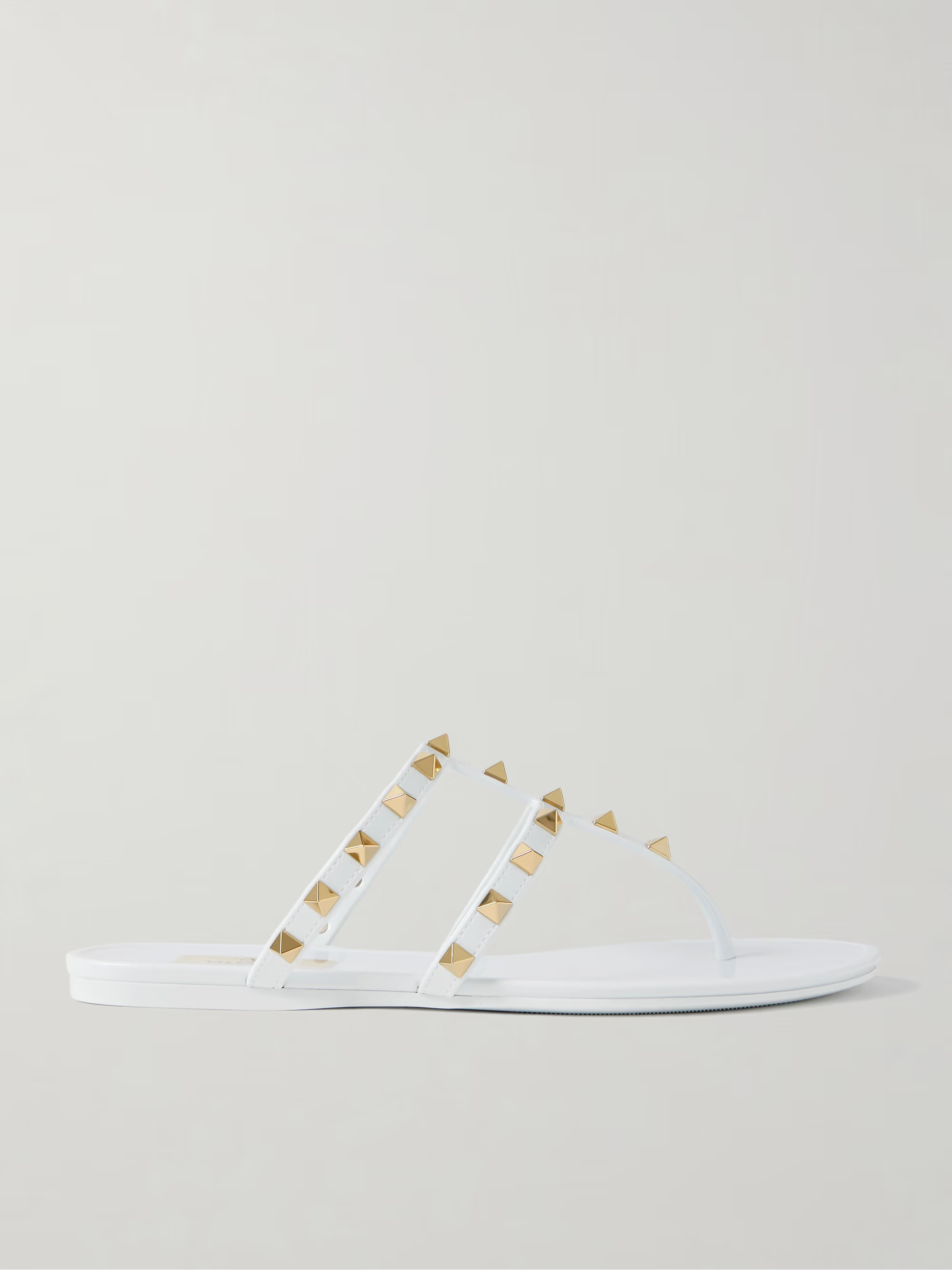 Rockstud rubber sandals | NET-A-PORTER (US)