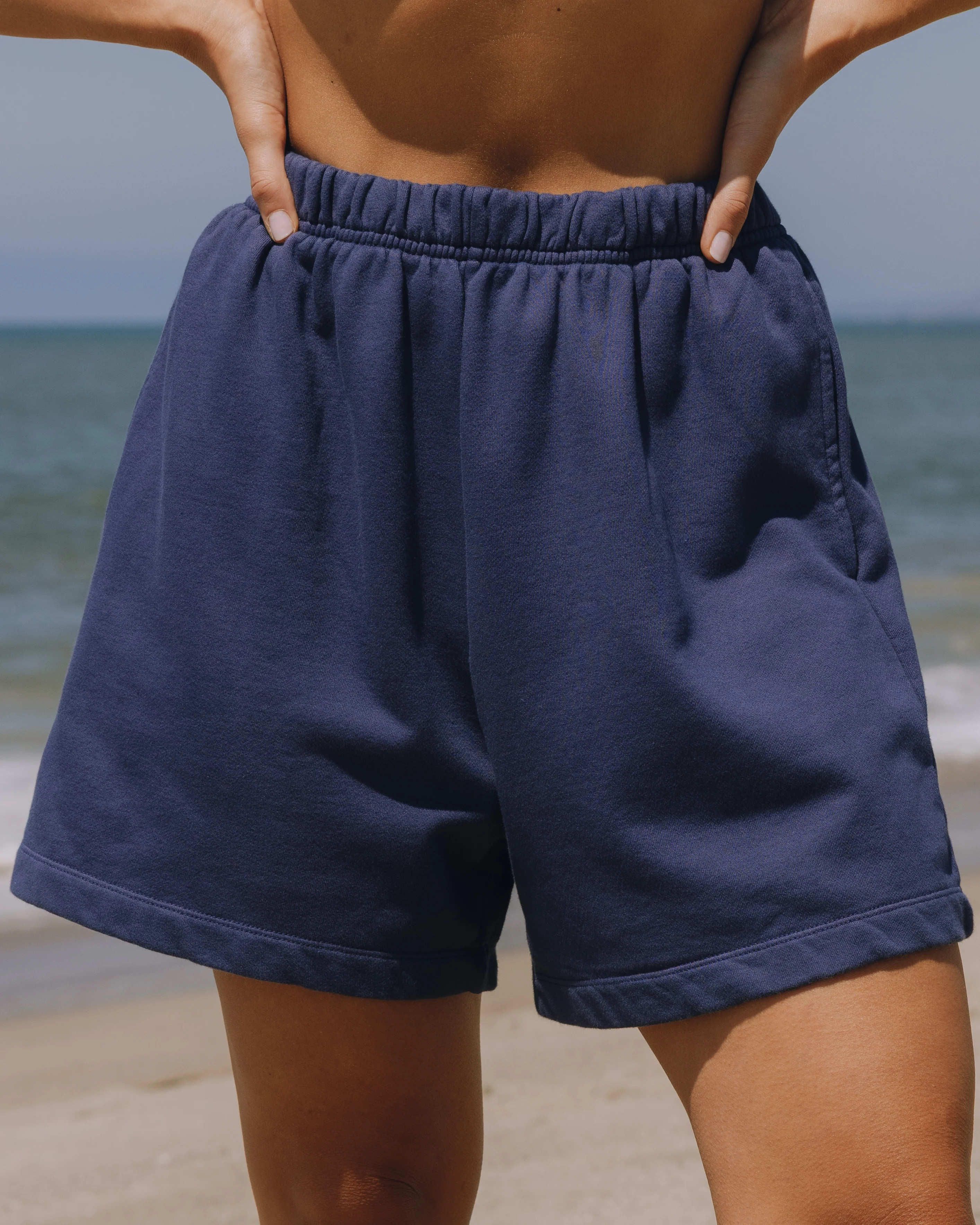 Sweat Shorts - Navy | Daily Drills LLC