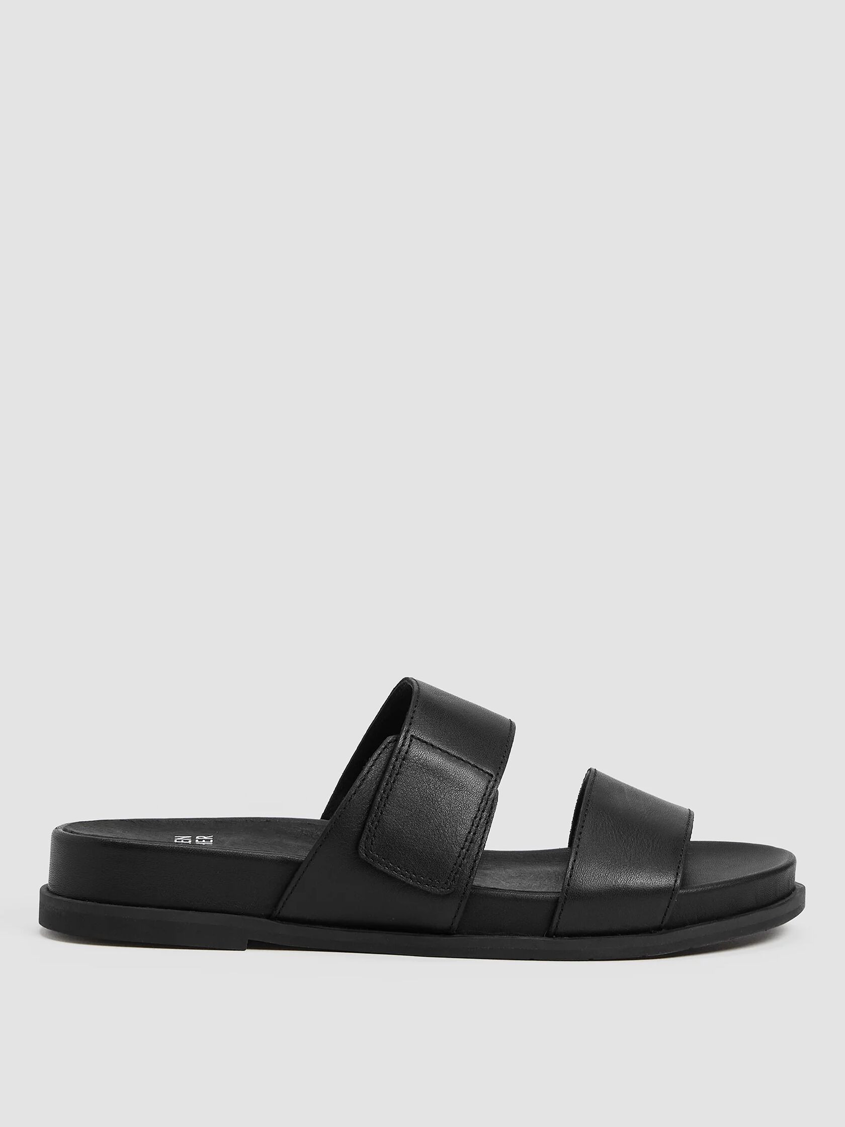 Dee Leather Slide Sandal | Eileen Fisher