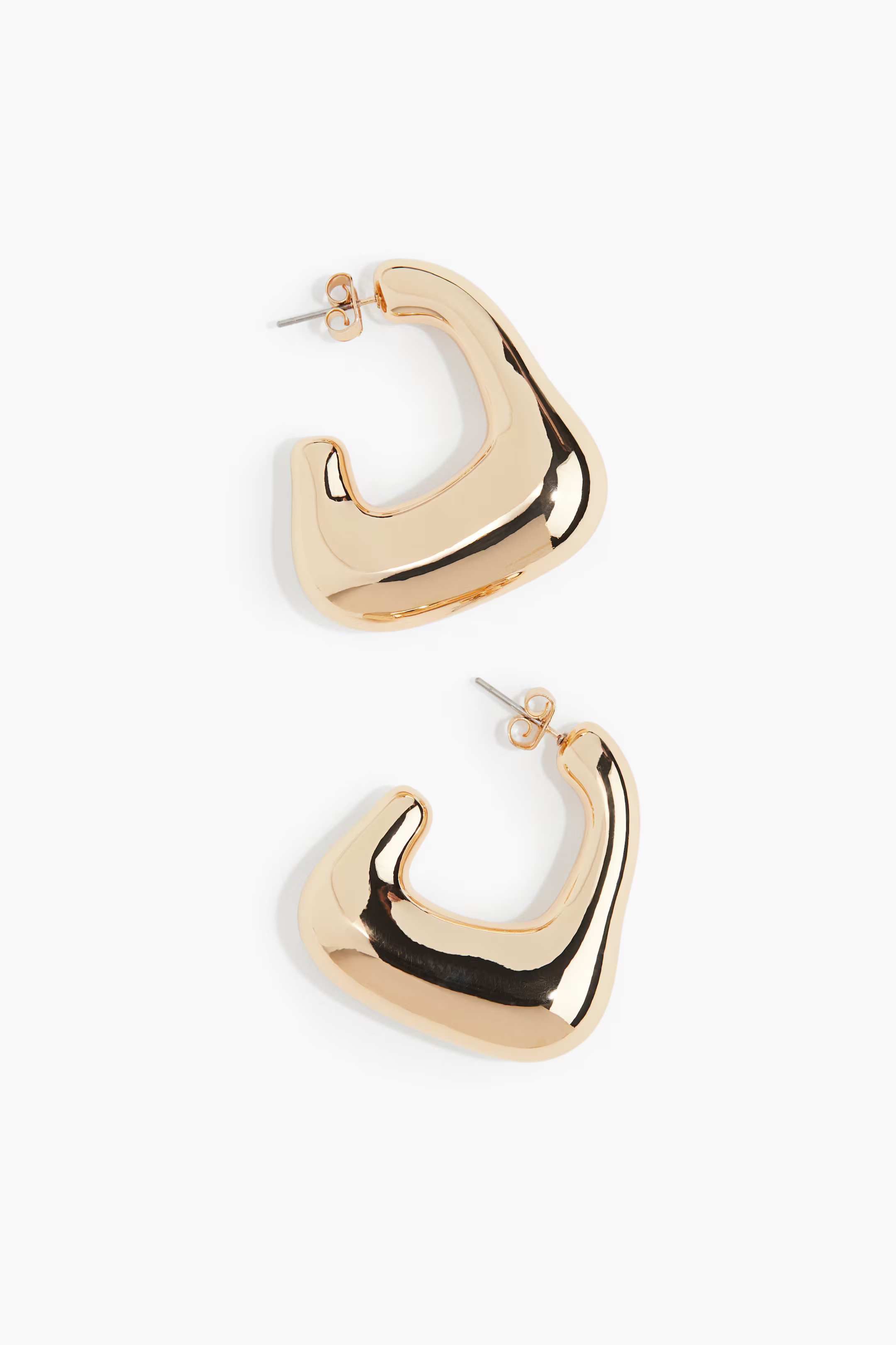 Chunky Hoop-Ohrringe - Goldfarben - Ladies | H&M AT | H&M (DE, AT, CH, NL, FI)