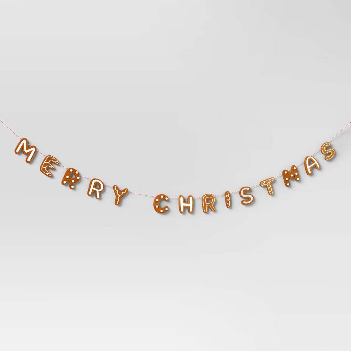 "Merry Christmas" Gingerbread Garland - Wondershop™ | Target