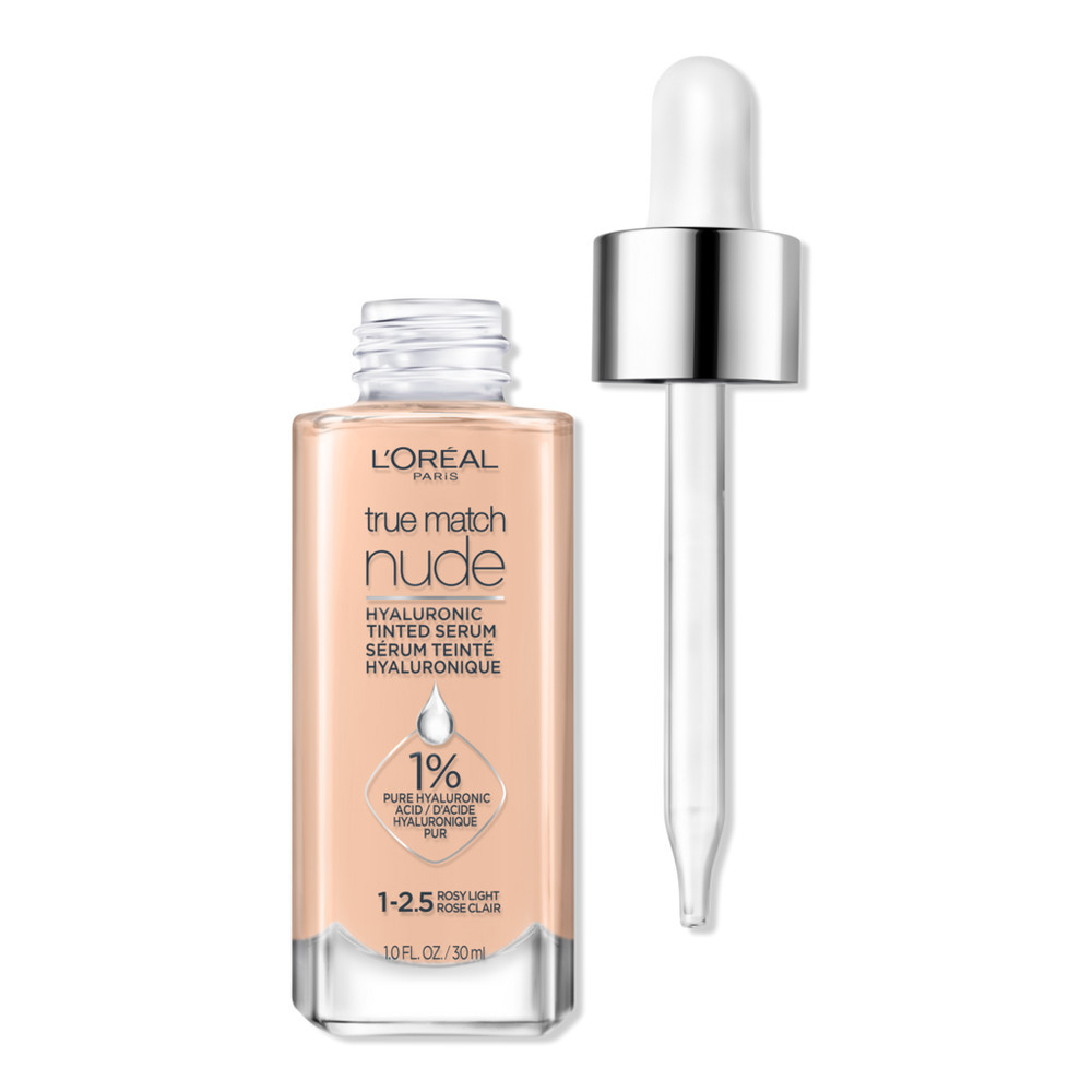 L'Oreal True Match Nude Hyaluronic Tinted Serum - 1-2.5 Rosy Light | Ulta
