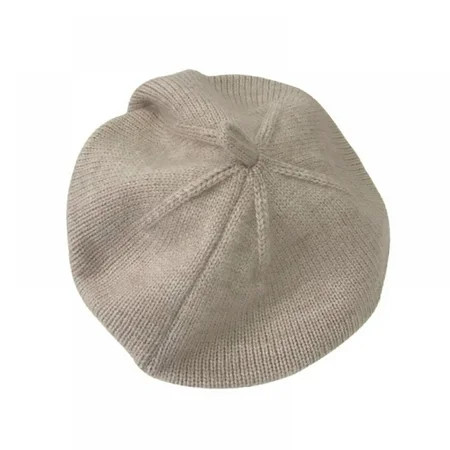 Discount Baby Kids Knitted Beret Beige Caps For 1-6y Children | Walmart (US)