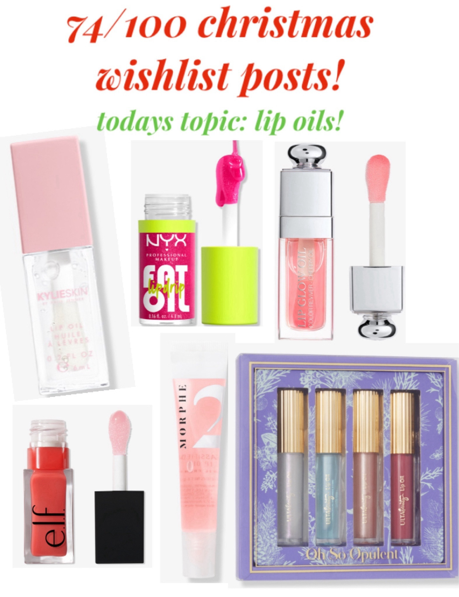 Lip oil wishlist! 

#LTKHoliday #LTKSeasonal #LTKGiftGuide