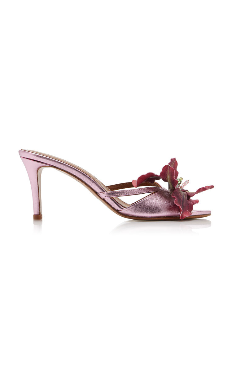 Exclusive La Isla Rosaire Leather Mules | Moda Operandi (Global)