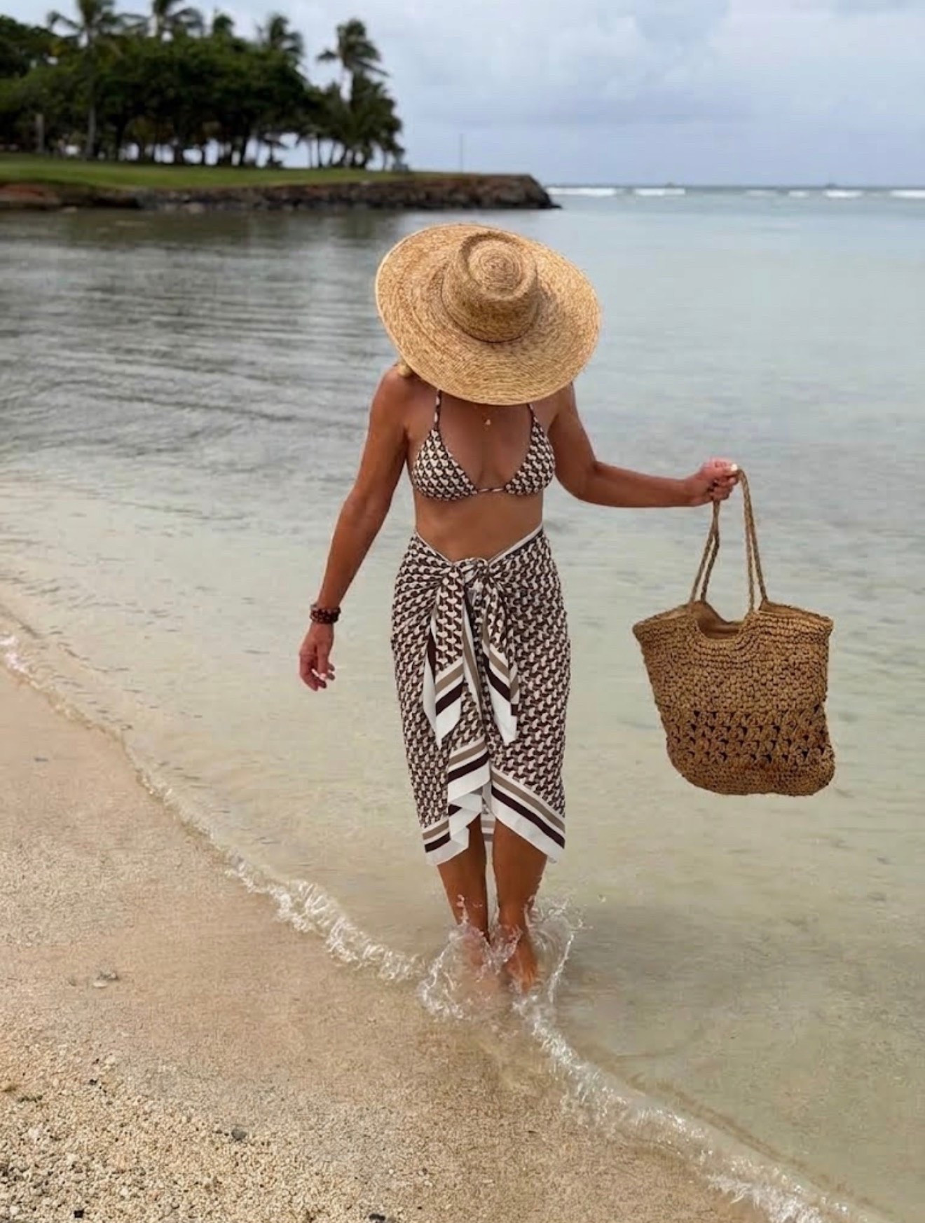 Summer Vibe Check: Printed Bikini + Sarong Wrap 🏝️

#LTKNYFW #LTKSwim #LTKootd