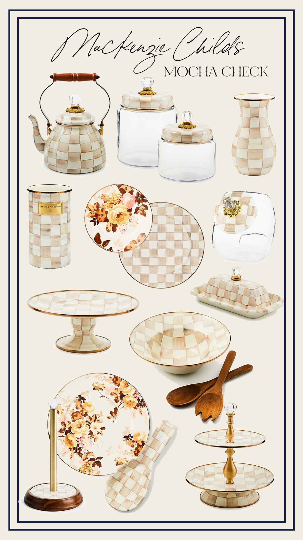 The new Mocha Check couldn’t be cuter 🤍