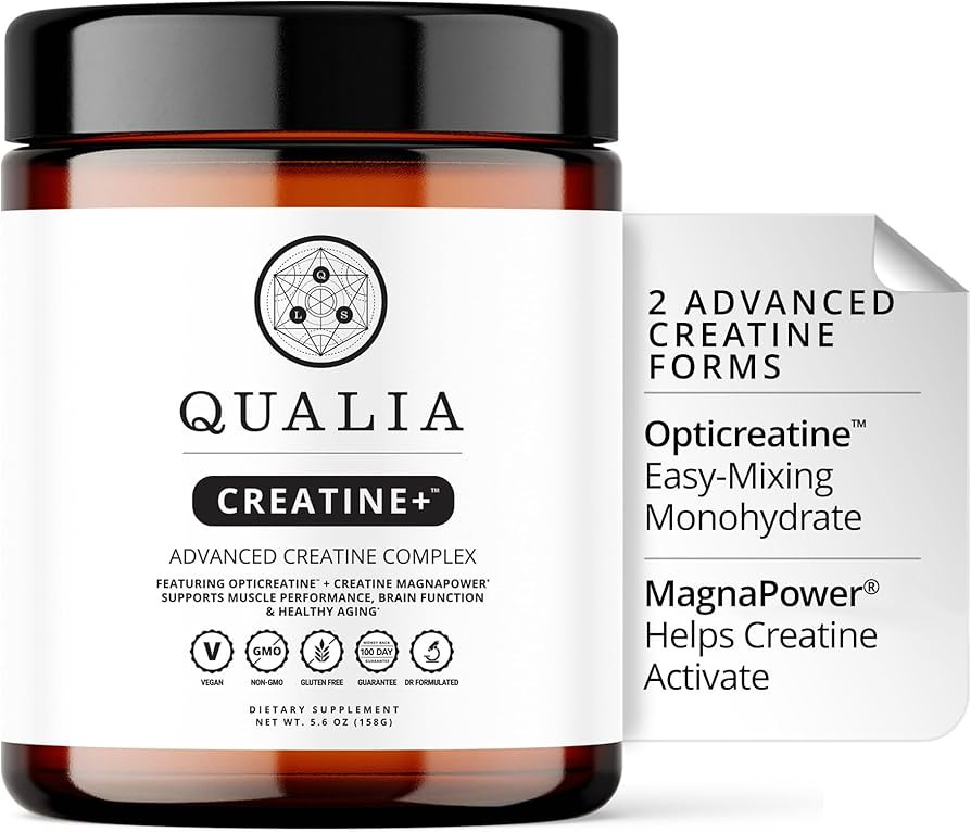 Qualia Creatine | Advanced Creatine Complex | 2 Sources + Magnesium | Optimized Absorption | Musc... | Amazon (US)