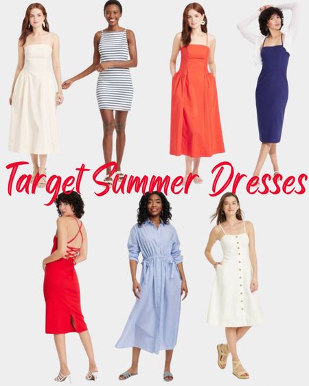 Summer dresses 4th of July outfit red white blue dress 





Target style 
Target fashion 
Summer dress 


#LTKSeasonal #LTKStyleTip #LTKFindsUnder50