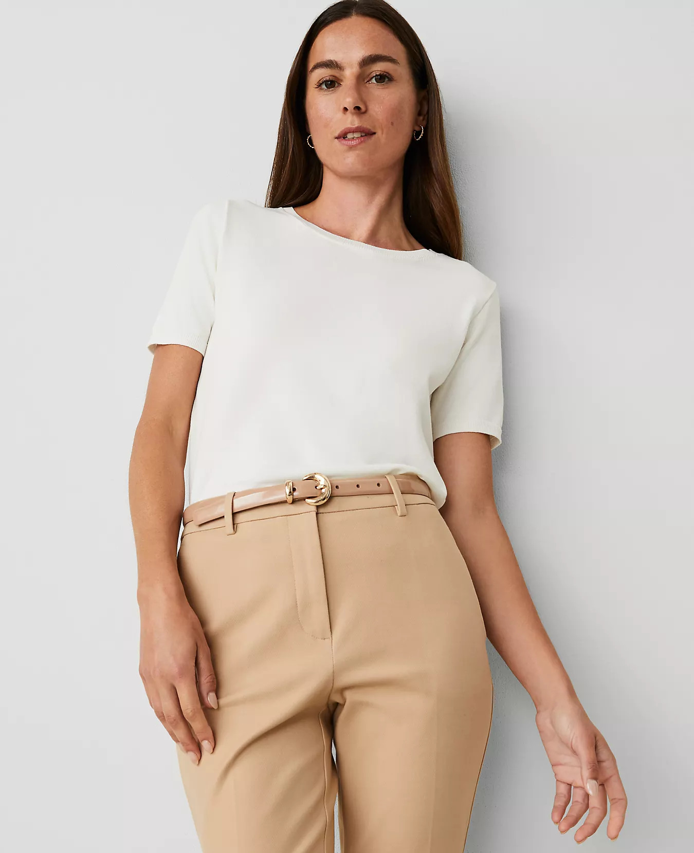Petite Seasonless Yarn Sweater Tee | Ann Taylor | Ann Taylor (US)