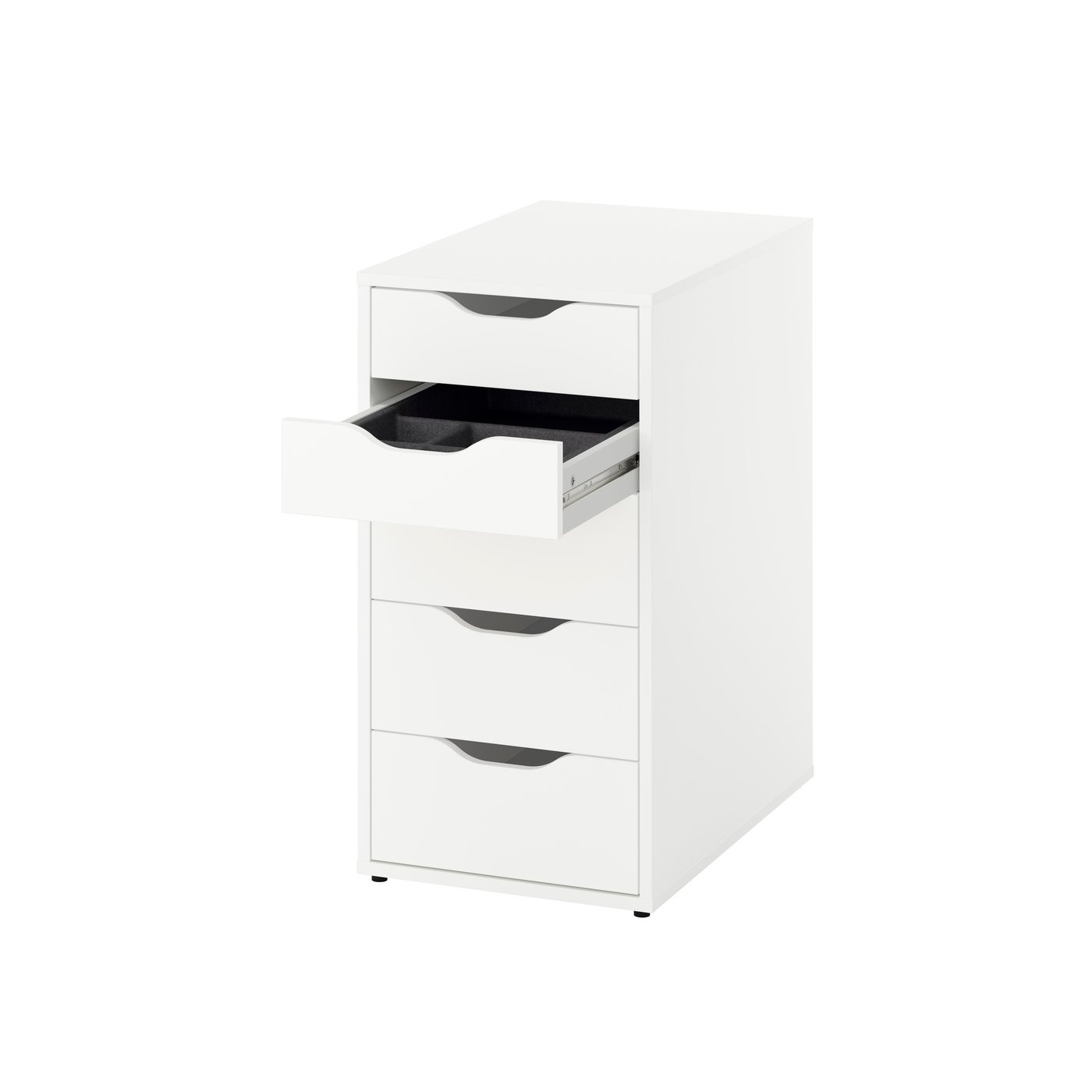 IKEA ALEX drawer unit, with insert white, 14 1/8x27 1/2 | IKEA US