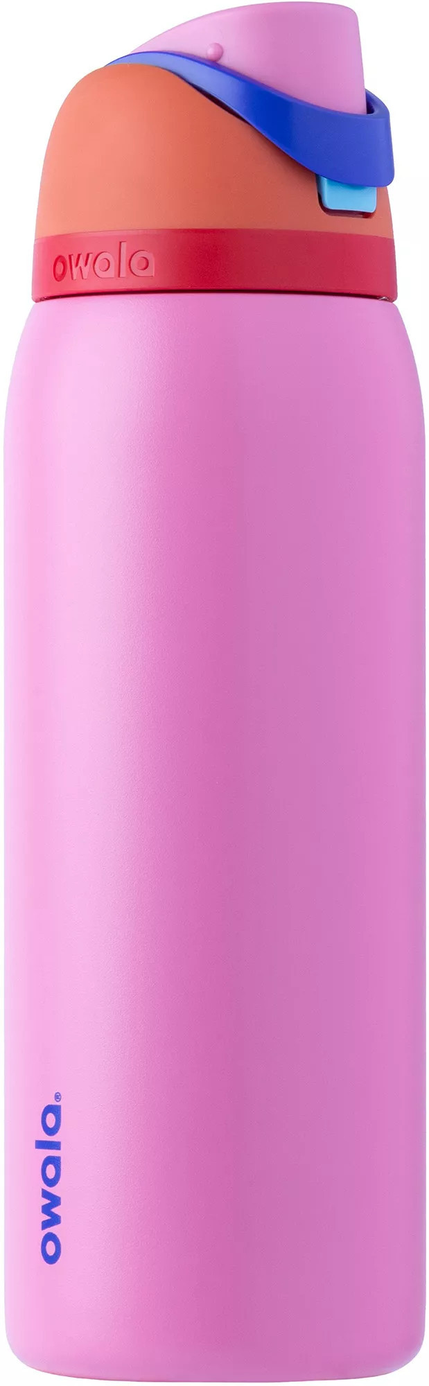 Owala 40 oz. FreeSip Stainless Steel Water Bottle, Fruit Punch Red | Golf Galaxy