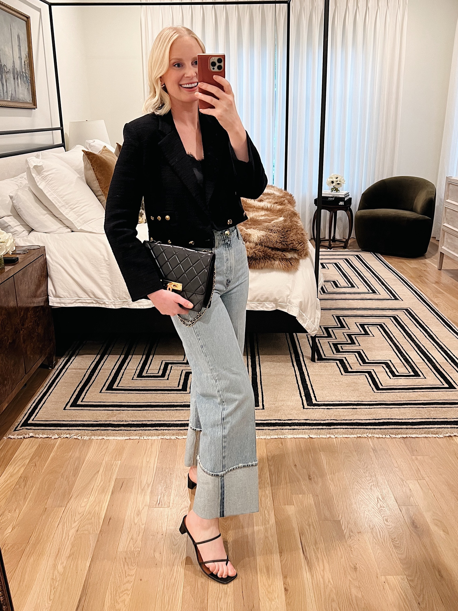 Tonight’s look! Everything but the jeans is old - wearing a 27 in the jeans 👖 

#LTKstyletip
