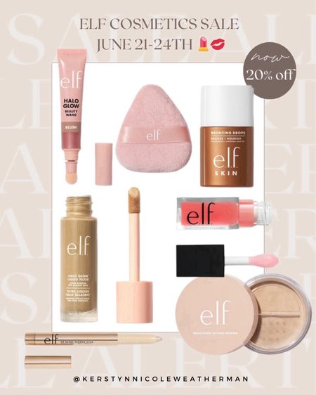 Exclusive elf cosmetics sale is HERE 💄 LAST DAY TO SHOP THE SALE! 

Shop my holy grails from e.l.f. Cosmetics for the perfect everyday face! Use code LTK30 for 30% off orders $45.
(Not applicable on new or sale items)
#elfpartner #elfcosmetics #elfingamazing #eyeslipsface #crueltyfree #vegan @elfcosmetics

Have the glowiest summer yet with , exclusive to the LTK app! Sale live 6/21-6/24
Linking my fave picks! ✨💋🦋


#liketkit #LTKxelfCosmetics #LTKSummerSales #LTKU #LTKxelfCosmetics
@shop.ltk
https://liketk.it/4Jhpw

#LTKFindsUnder100 #LTKSummerSales #LTKBeauty