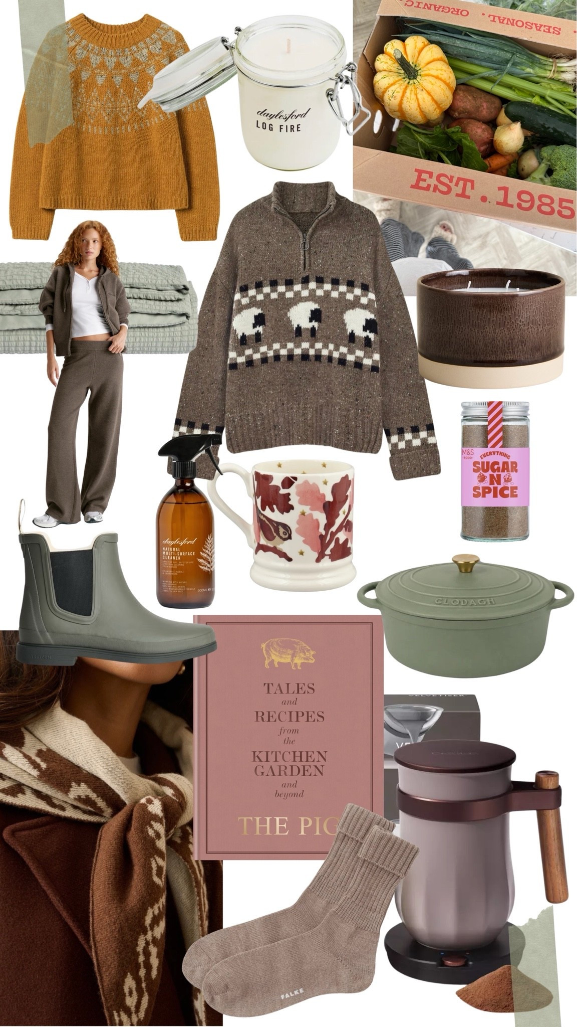 Downtime for me is always centred around the home and family. I’m not big on going out, so it’s thick jumpers, good local produce (or from as near to my village as possible, as much as possible), books, gardening and all the home comforts... over on Substack

#LTKuk #LTKautumn #LTKeurope