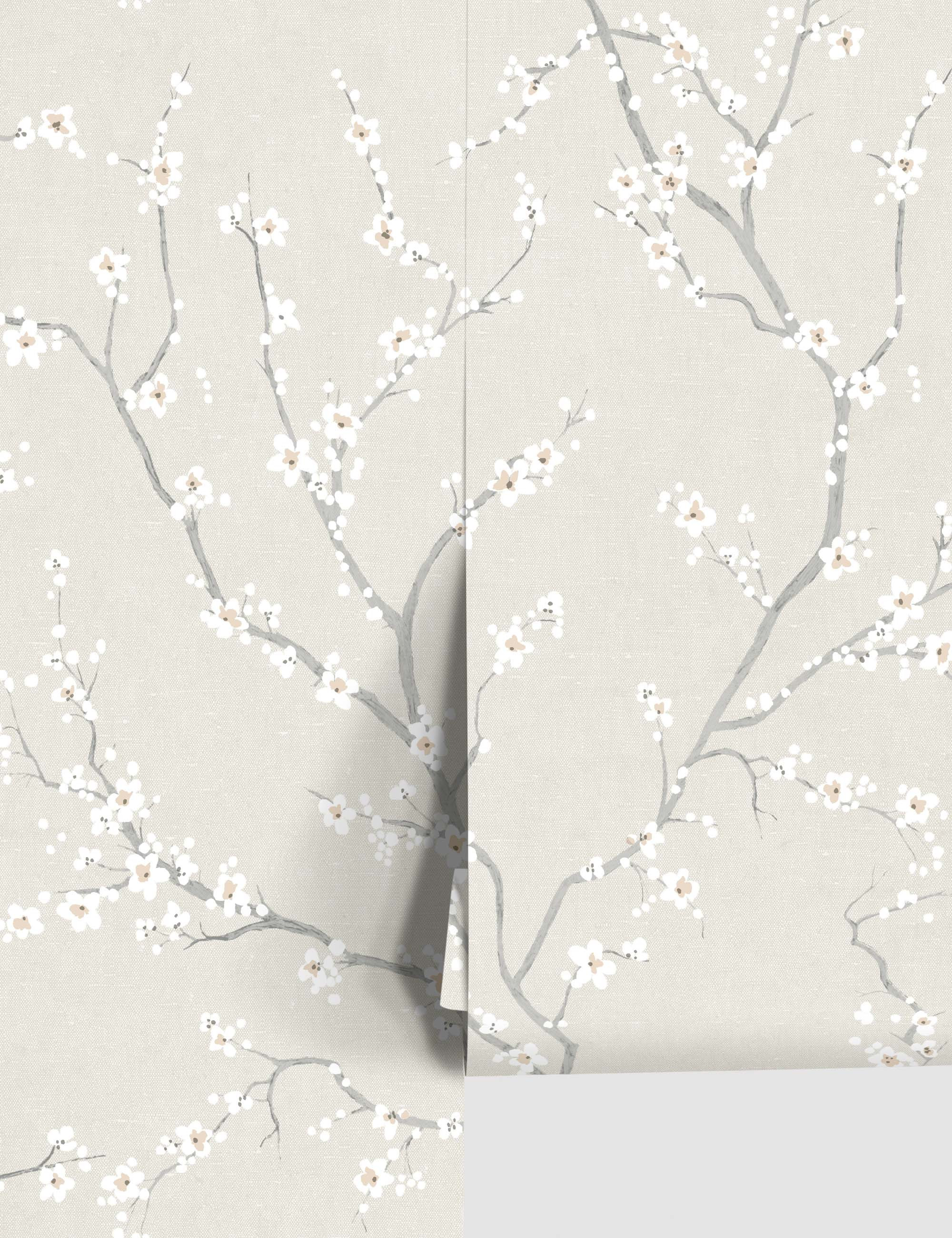 Cherry Blossom Peel + Stick Wallpaper | Lulu and Georgia 