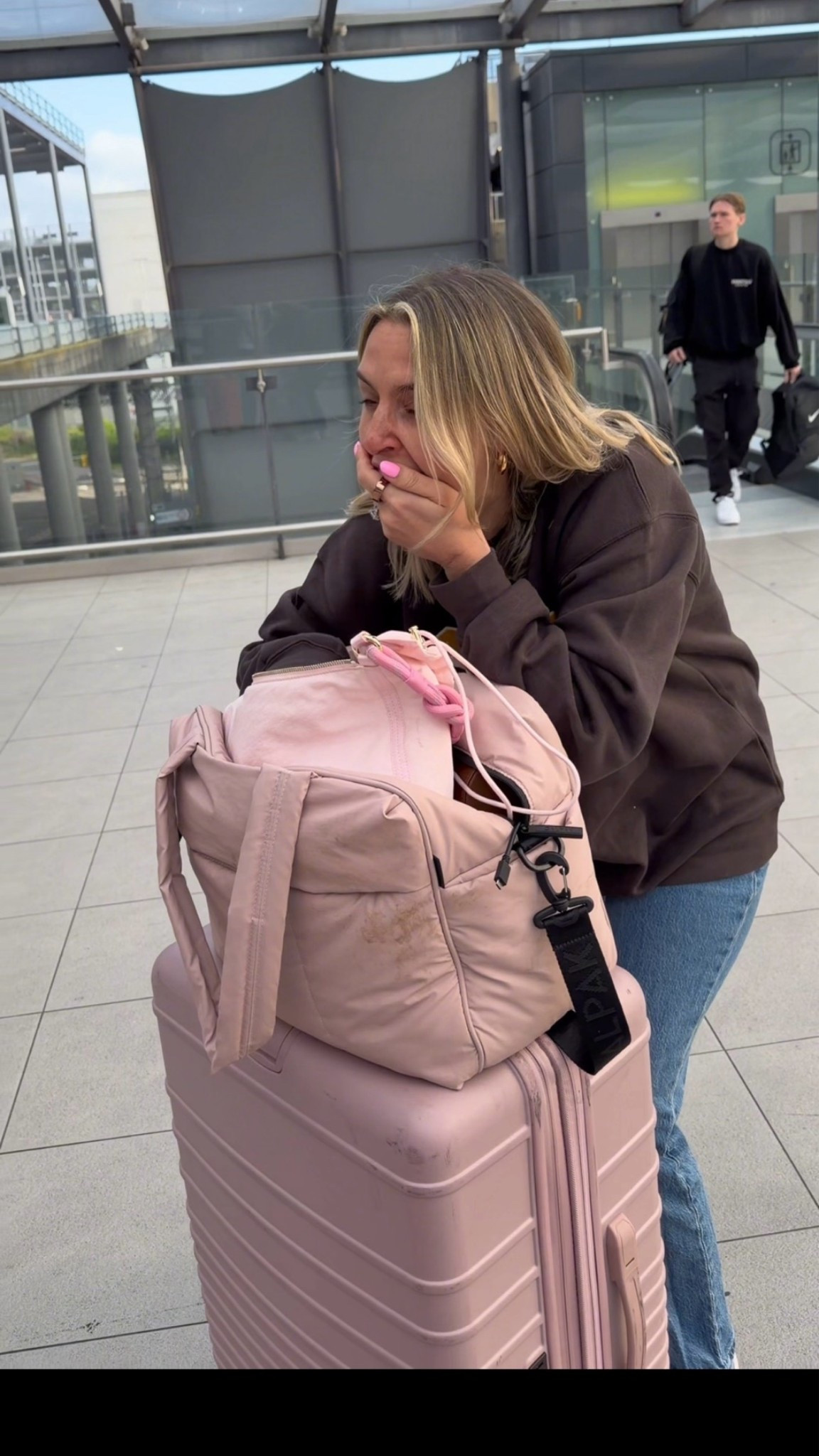 My pink luggage 💕

#LTKuk #LTKspring #LTKsummer