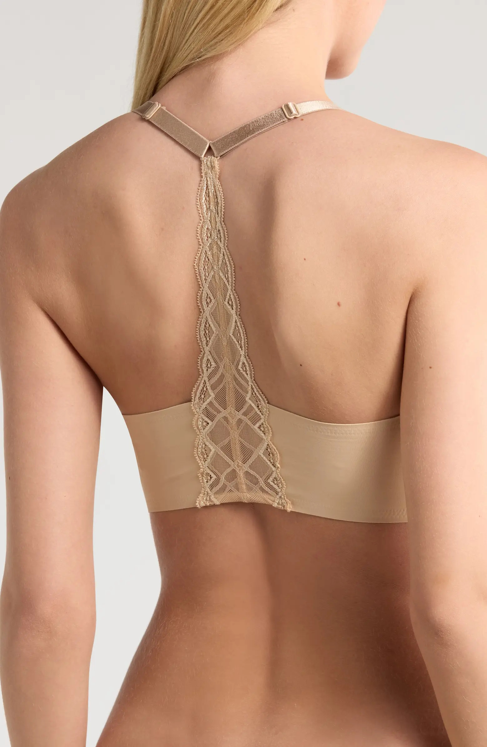 Triangle Lace Racerback Bralette | Nordstrom