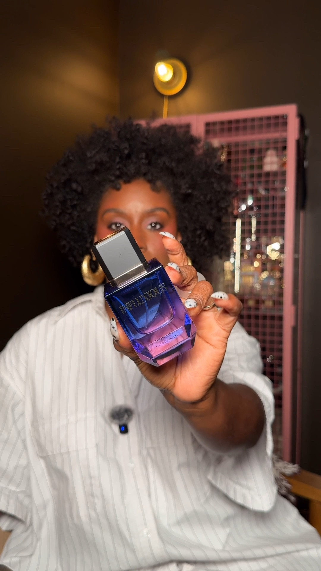 Testing out Fumi’s perfume line Influxious