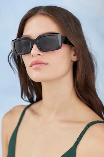 Willow Recycled Rectangle Sunglasses | Urban Outfitters (US and RoW)