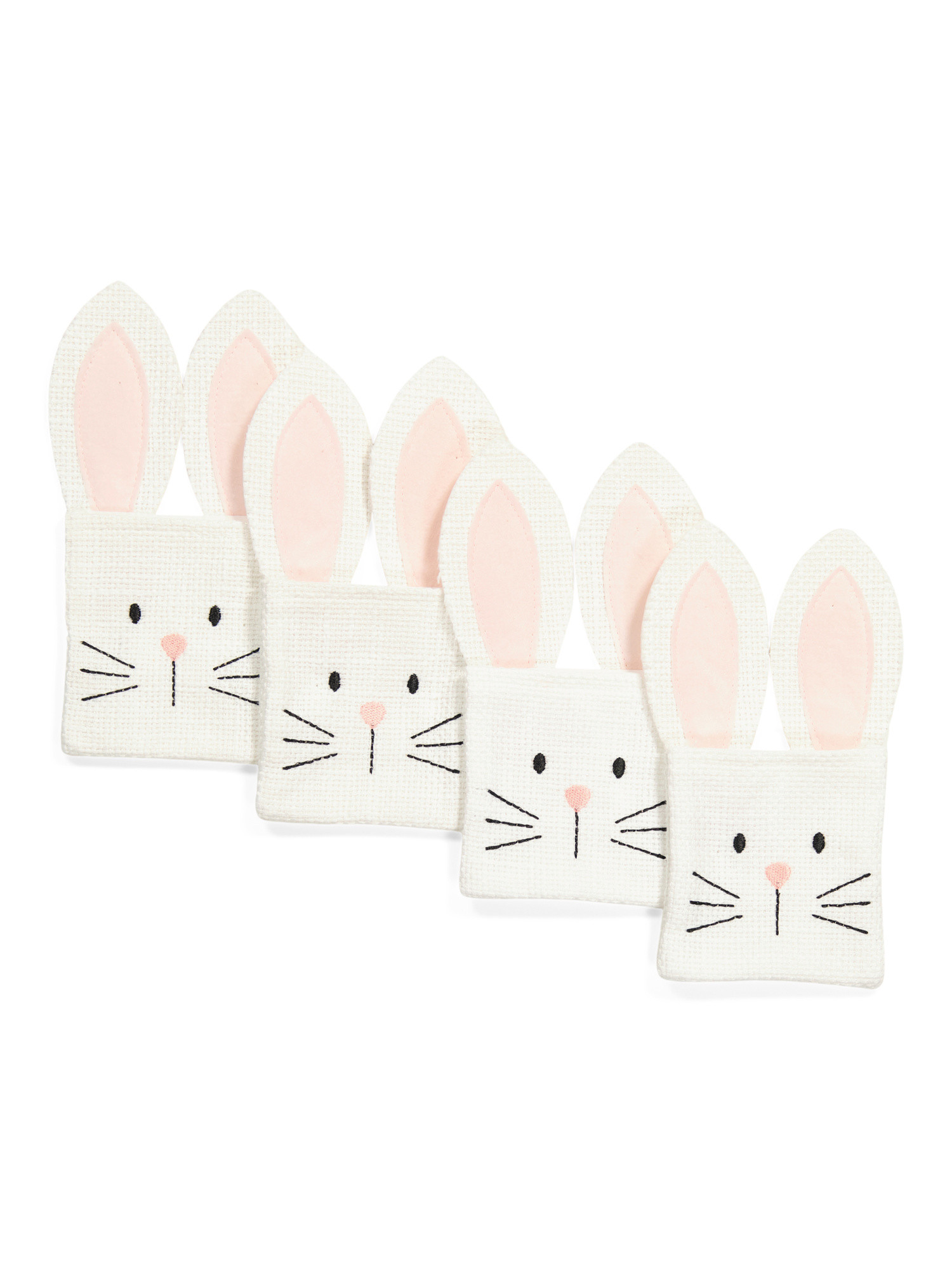 Set Of 4 Bunny Ears Utensil Holders | TJ Maxx