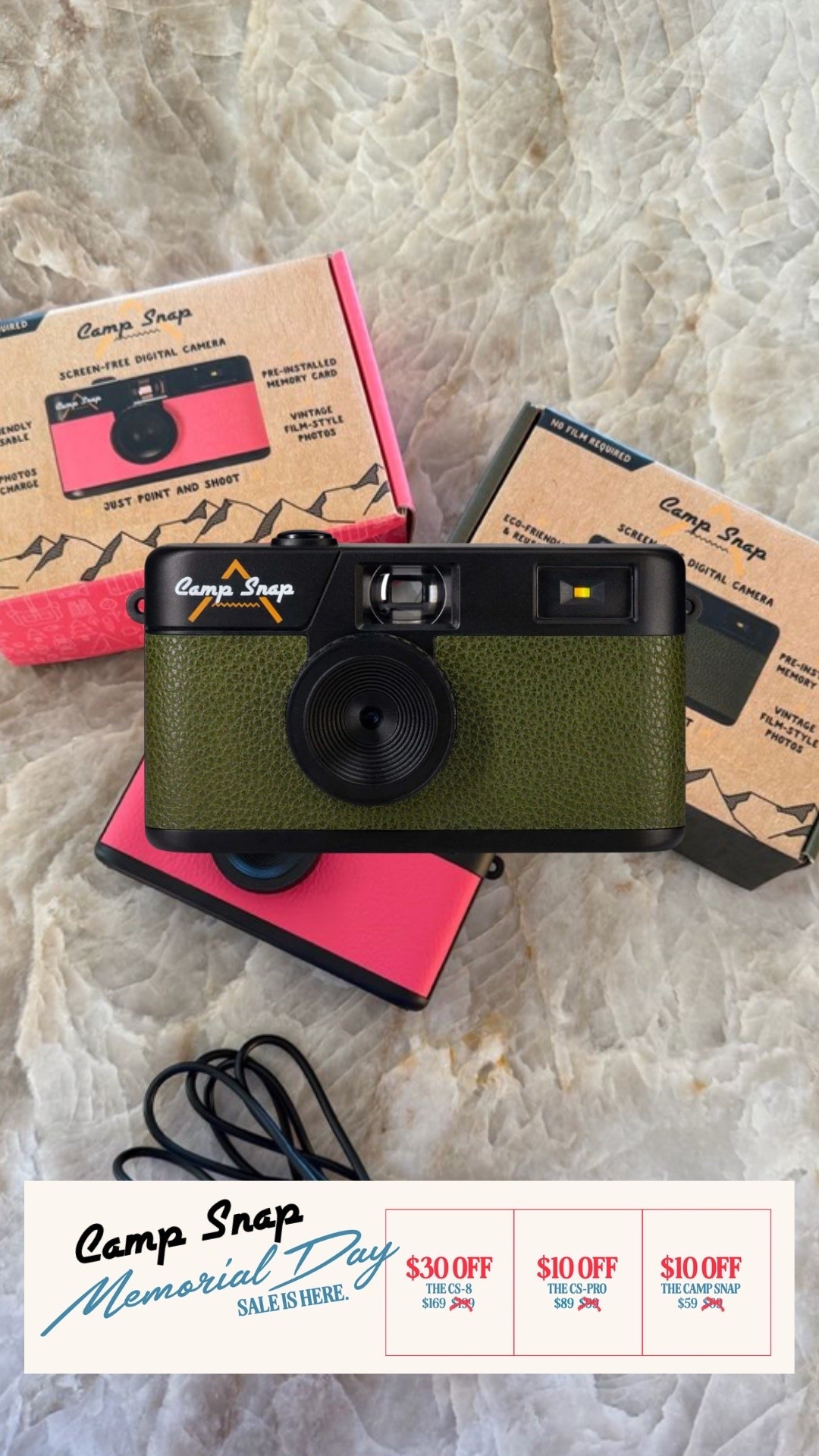 Camp Snap has some amazing discounts going on for Memorial Day! I bring this on so many trips with us and use all summer.

#LTKSaleAlert