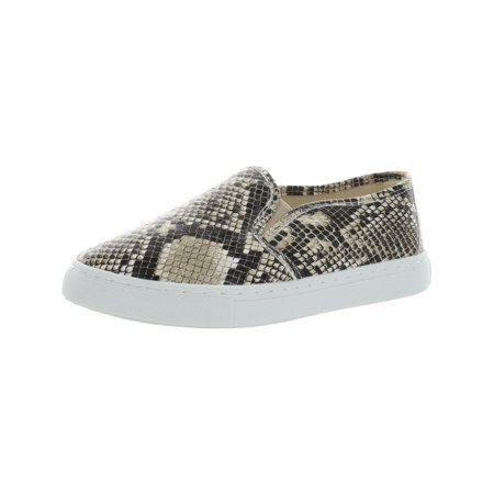 Mia Womens FAY-K Snake Print Slip On Sneakers Beige 6 Medium (B M) | Walmart (US)