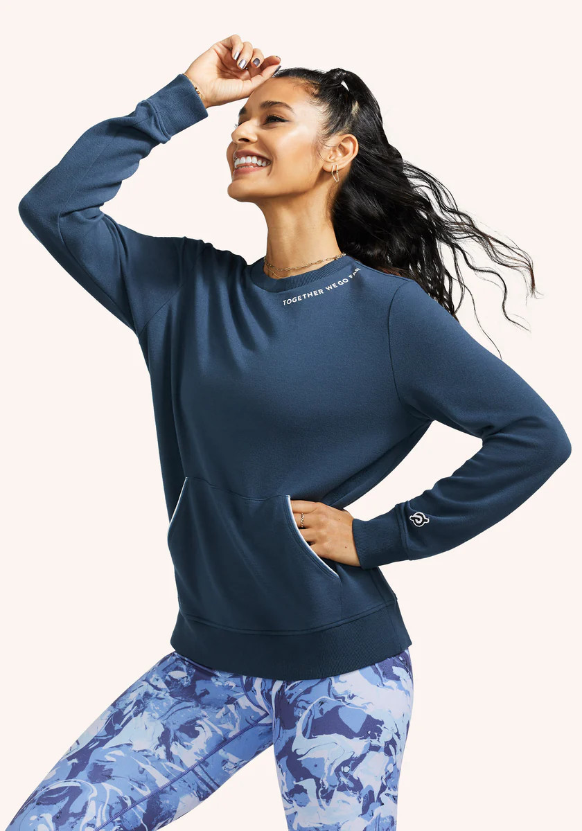 Elevate Pocket Crewneck Pullover | Peloton Apparel