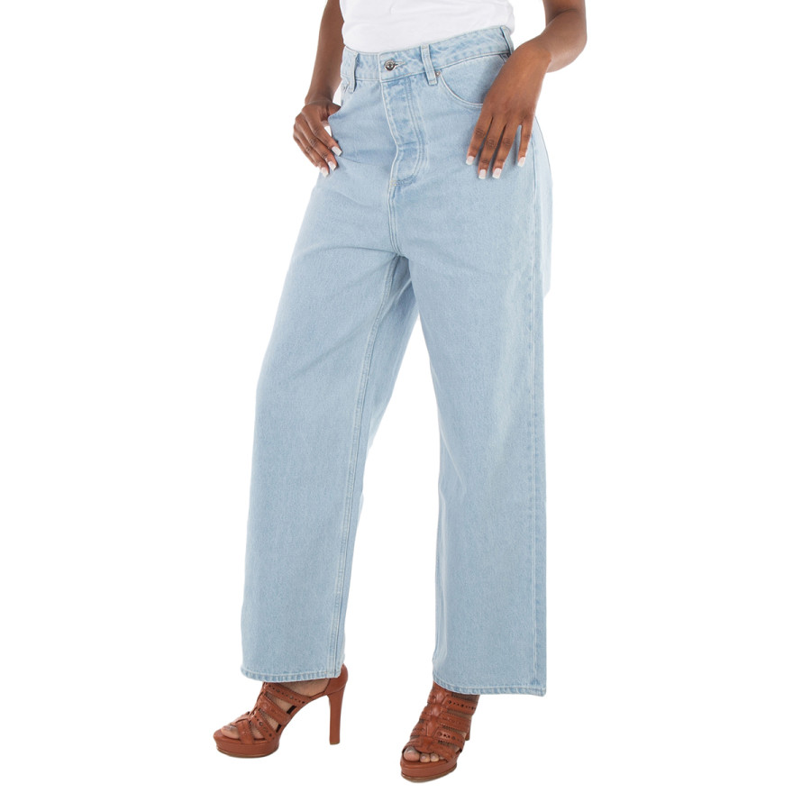 Nanushka Sun Bleach Josine Wide-Leg Denim Jeans | Jomashop.com & JomaDeals.com
