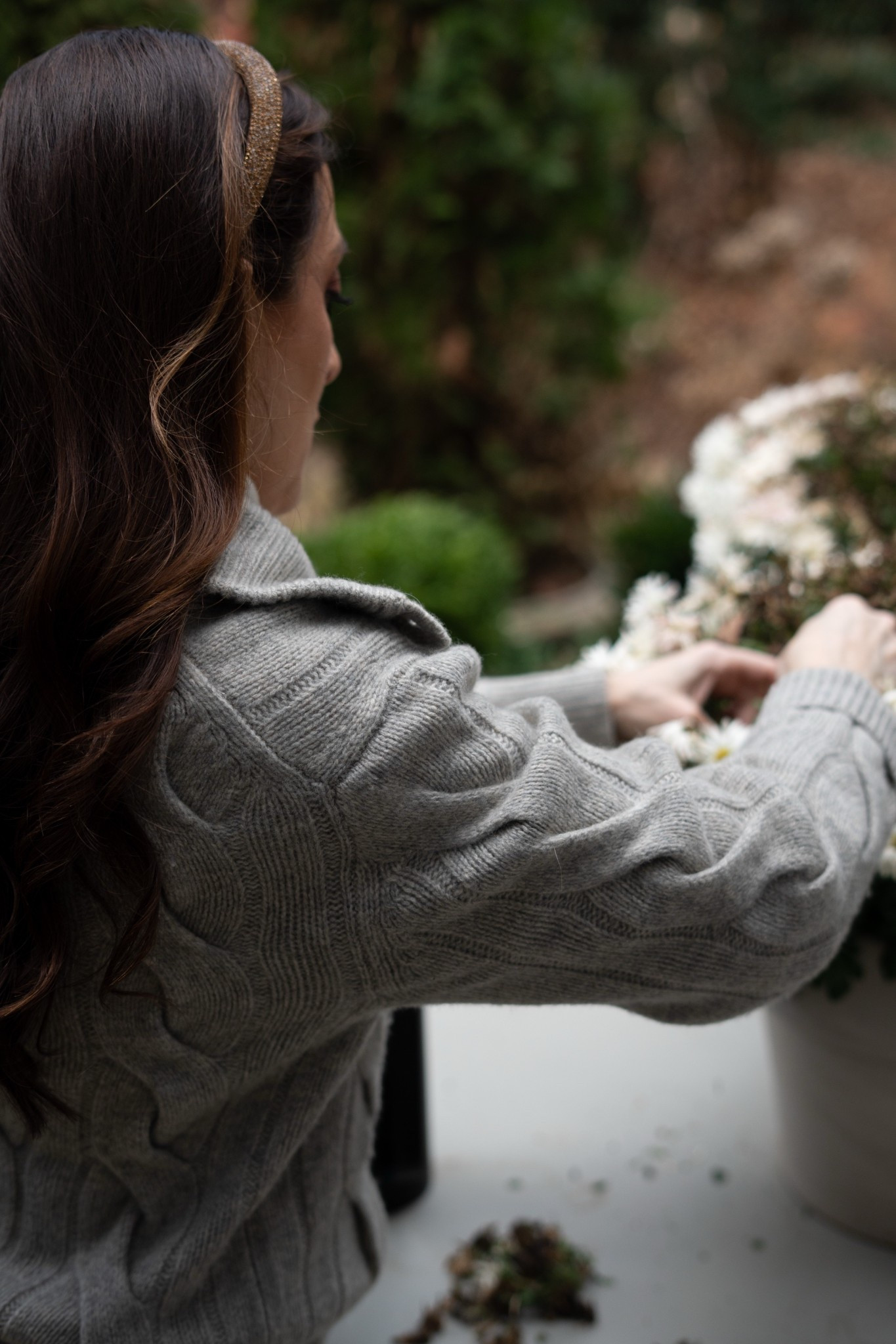 Eeeeep I am feeling so in my element in the garden with Ralph Lauren!  This cardigan and jean combo is the perfect cozy outfit for the holidays!


#LTKSeasonal #LTKOver40 #LTKootd