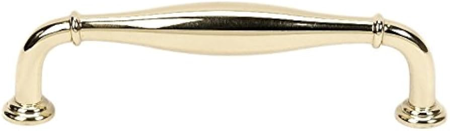 Alno A726-4-PB Traditional Charlie’s Collection Pulls, Polished Brass | Amazon (US)