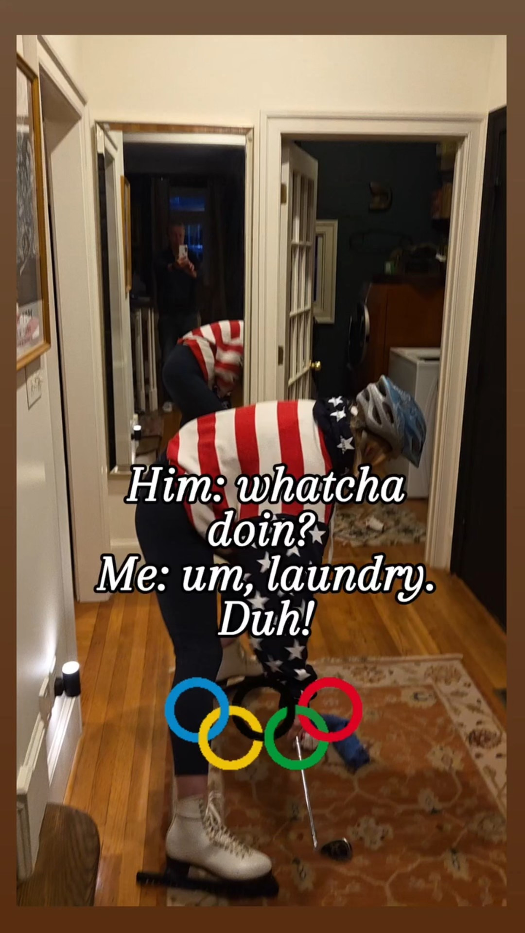 What a silly question 
#usa #hockey #goldmedal