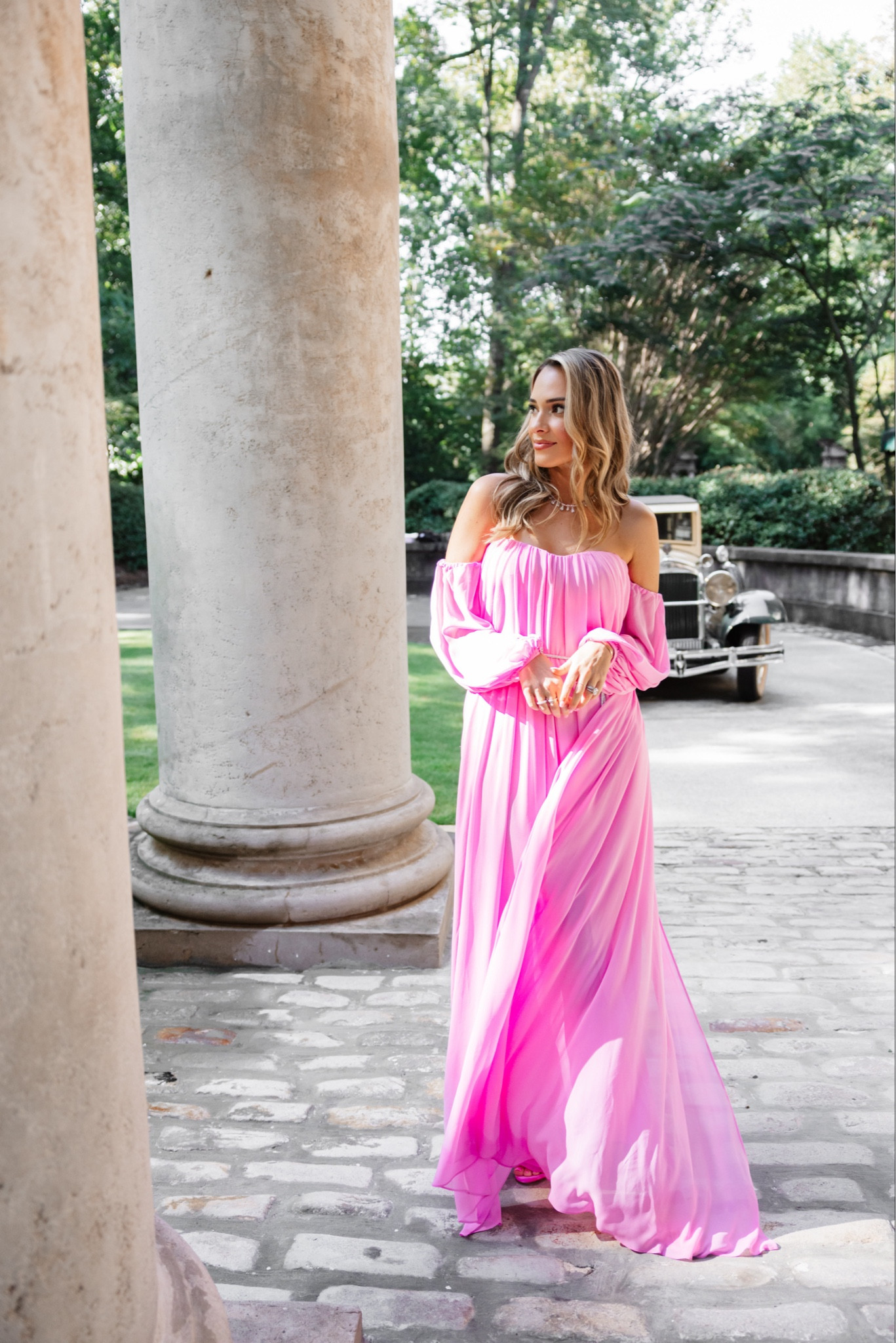 Stacy Ammon x Dillards Antonio Melani for Breast Cancer Awareness 