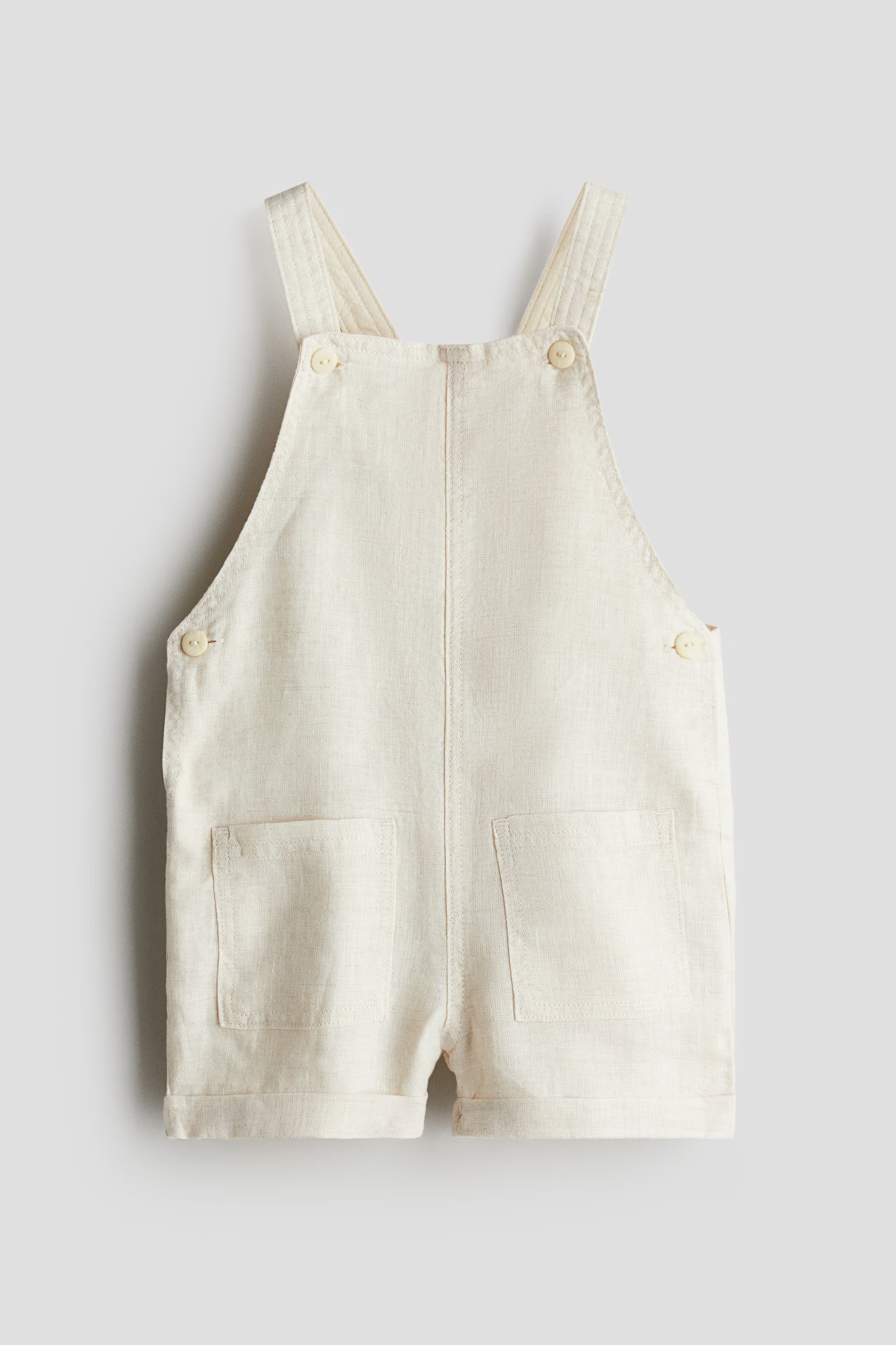 Linen Overall Shorts | H&M (US + CA)