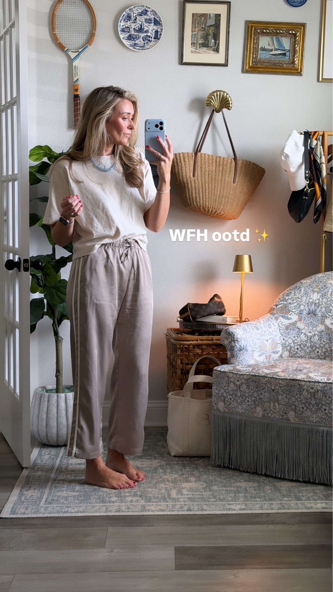 The days when comfort wins. (Color on tee is the cream!)

Neutral tee, easy drawstring pants, Adidas sneakers, and simple accessories for an outfit that feels as good as it looks.

drawstring pants, neutral outfit, Adidas Tokyo sneakers, casual outfit, comfortable style, travel outfit, classic relaxed style, everyday wardrobe

#LTKootd #LTKmomlife