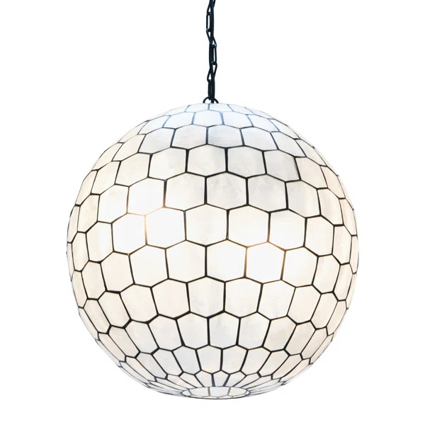 Capiz Honeycomb Ceiling Light | Wayfair North America