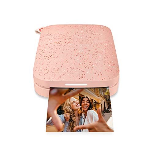 HP Sprocket Portable Photo Printer (Blush Pink) Instantly Prints ZINK 2x3" Sticky-Backed Photos f... | Amazon (UK)