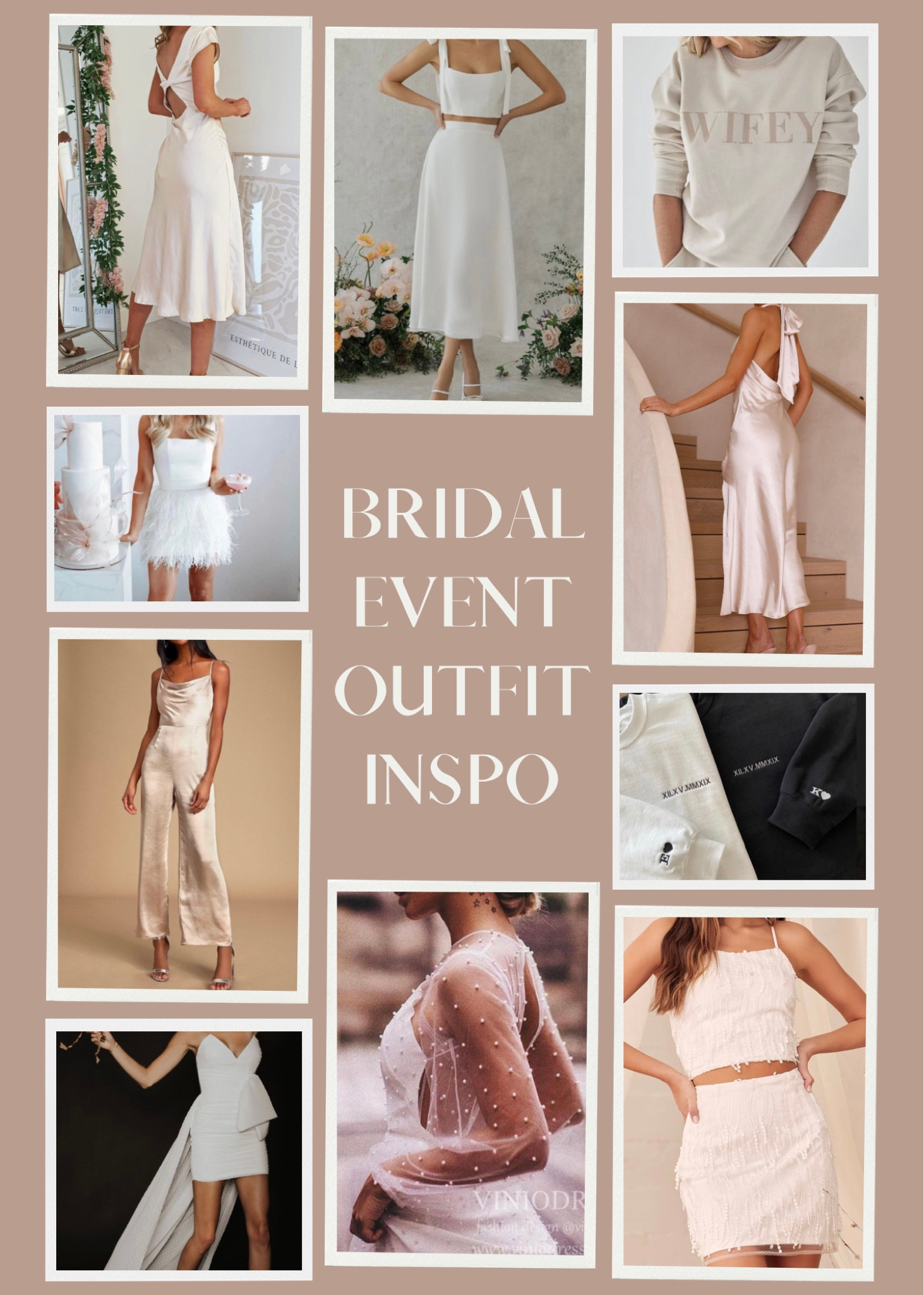 Bride to be outfit Inspo! 

Bridal shower outfits, bridal shower dresses, engagement party, engagement photos, bachelorette party outfit Inspo, rehearsal dinner outfit inspo 

#LTKstyletip #LTKwedding #LTKSeasonal