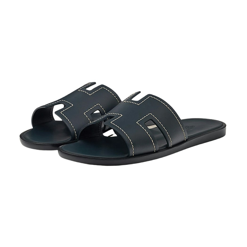 HERMES Oran Sandal 'Black Calfskin' US 9 | Novelship