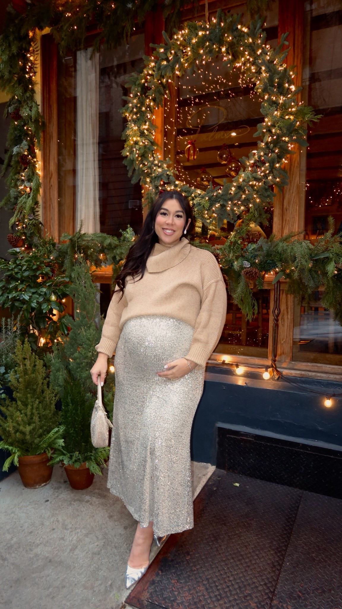 Size 1 (size 14/16) midsize holiday outfit 

#LTKMidsize #LTKBump #LTKHoliday