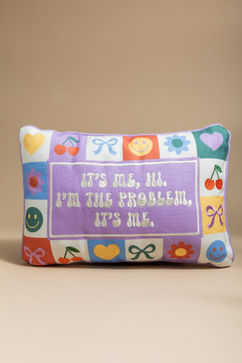 Im The Problem Swiftie Needle Point Pillow | Francesca's